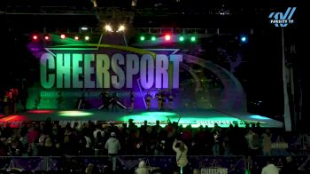 Steele Athletics - Denver - Crimson Coed [2025 L5 Senior Coed - Medium] 2025 CHEERSPORT National All Star Cheerleading Championship