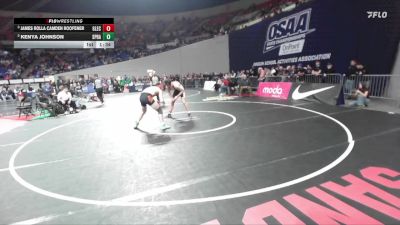 6A Boys 190 lbs Semifinal - James Rolla Camden Roofener, Glencoe Boys vs Kenya Johnson, Sprague Boys