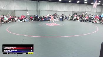 120 lbs Round 3 (8 Team) - McKenna Likert, Arkansas Red vs Alanna Garner, Georgia Red