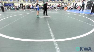 67 lbs Semifinal - Lloyd Gregston, Bartlesville Wrestling Club vs Zeke Taylor, Team Guthrie Wrestling