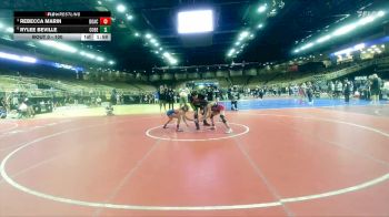 100 lbs Quarterfinal - Rebecca Marin, Doral Academy vs Rylee Beville, Cocoa Beach