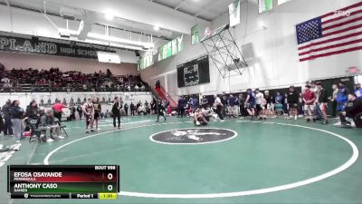 175 lbs Semifinal - Anthony Caso, Damien vs Efosa Osayande, Penninsula