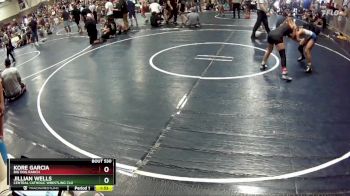 105 lbs Round 3 - Kore Garcia, Big Dog Ranch vs Jillian Wells, Central Catholic Wrestling Clu