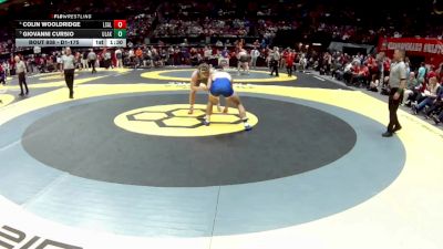 D1-175 lbs Quarterfinal - Giovanni Cursio, Uniont. Lake vs Colin Wooldridge, La Salle
