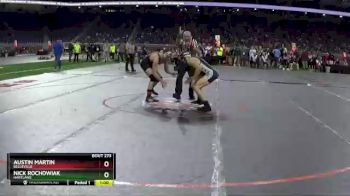 D1-160 lbs Cons. Round 2 - Nick Rochowiak, Hartland vs Austin Martin, Belleville