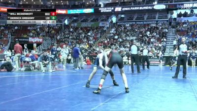 3A-138 lbs Cons. Round 2 - Derrick Gregory, Lewis Central vs Will McDermott, North Scott