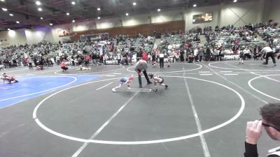 43 lbs Round Of 16 - Brynn Peterson, Athlos Wrestling vs Decker Chapman, USA Gold