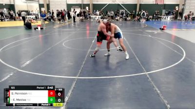 165 lbs Cons. Round 2 - Erik Mestas, Trinidad State vs Grayson Pennison, Pratt Community College