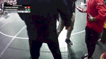 95 lbs Cons. Round 1 - Captain Zuerlein, Nebraska Wrestling Academy vs Braxton Bleich, Fairbury Matmen