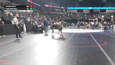 126 lbs Consi Of 8 #1 - Aaron Silva, Corona Del Mar (SS) vs Nate Mitchell, Del Oro (SJ)