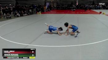 60 lbs Semifinal - Gideon Romano, LSH (LeSueur/Henderson) vs Nash Jirele, Owatonna