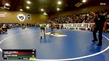 132 lbs Champ. Round 1 - Luke Ciccarelli, Paso Robles vs Peyton Visage, Royal