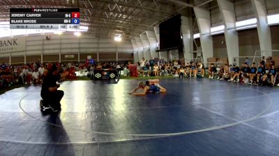 113 lbs Jeremy Carver, Indiana Gold vs Blake Brose, Minnesota Red