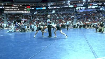 3A-126 lbs Champ. Round 2 - Christian Castillo, Ames vs Danny Cleveland, Sioux City East