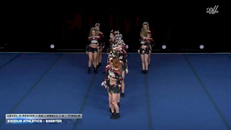Exodus Athletics - Sinister [2026 L3 Senior - D2 - Small - A Finals] 2026 The D2 Summit