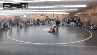 95 lbs Final - Cael Daly, Newark Valley vs Brantley Shaffer, Jersey Shore