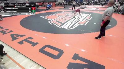 133 lbs Quarterfinal - Wyatt Unser, Wisconsin-Eau Claire vs Jacob Blair, Arcadia