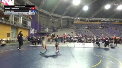 207 lbs Quarters & 1st Wb (16 Team) - Brynn Campbell, Albion vs Angel Hill, Illinois Wesleyan
