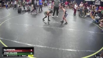 55 lbs Round 3 - Eli Densford, Mighty Warriors Wrestling Acad vs Ayden Williams, KC Elite Training Center