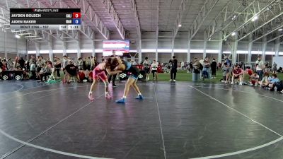 157 lbs Champ. Round 1 - Jayden Bolech, California vs Aiden Baker, Idaho