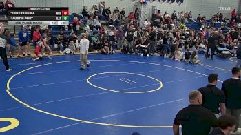 132 lbs 3rd Place Match - Austin Post, Alexander vs Luke Duffina, Medina