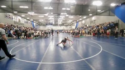 80 lbs Quarterfinal - Samantha Emmett, Uintah Wrestling vs Atalina Naki, Westlake