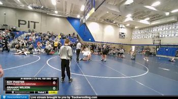 210 lbs 5th Place Match - KOY PHISTER, Riverton Wolf Pack Wrestling vs Graham Wilson, West Jordan