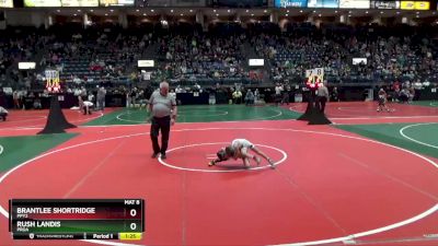 58 lbs Quarterfinal - Rush Landis, PROA vs Brantlee Shortridge, PPY2