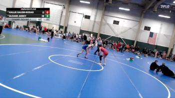 122-128 lbs Champ. Round 1 - Sloane Abbey, Kearney Matcats vs Kallie Salem-Rodas, Lincoln Southeast