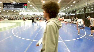 138 lbs Consi Of 16 #2 - Grey Hamilton, WY vs Landan Riddell, NJ