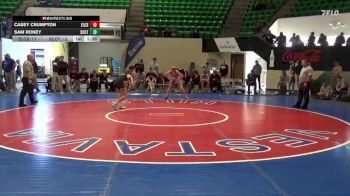 108 lbs Semifinals (8 Team) - Sam Roney, Scottsboro vs Casey Crumpton, Elmore County School