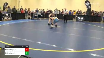124 lbs Consolation - Mason Gourley, Clarion vs Brody Myers, Union City