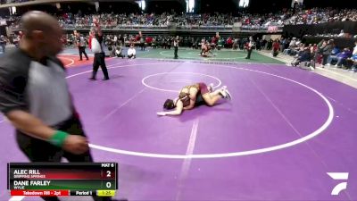 6A 215 lbs Champ. Round 1 - Dane Farley, Wylie vs Alec Rill, Dripping Springs