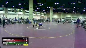 138 lbs Round 6 (10 Team) - Sawyer Young, Bubbletown Mat Club vs Austin Adamson, Yuligan