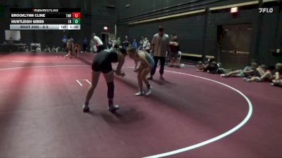 S-5 lbs Semifinal - Brooklynn Cline, THWC vs Huntleigh Gibbs, East Buchanan