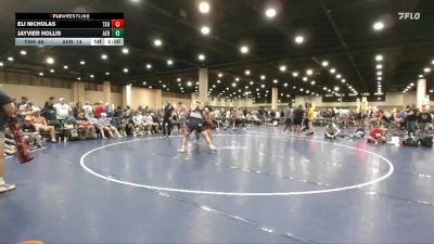 285 lbs Round 2 Champ & Wb (32 Team) - Jayvier Hollis, Alabama Elite Black vs Eli Nicholas, Team Shutt Weston