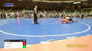 285 lbs Semifinal - Redmond Lindsey, Norman Grappling Club vs Layne James, Valiant Prep