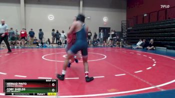 125 lbs Cons. Round 1 - Hernad Pinto, Lincoln Memorial vs Coby Shields, Life University