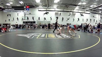 138A Champ. Round 2 - Zoe Griffith, Presbyterian College vs Lynn Horn, North Central University