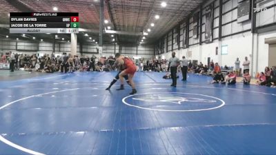 150 lbs Allday - Jacob De La Torre, UNION PINES vs Dylan Davies, GREAT NECK WRESTLING CLUB