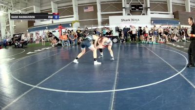 144 lbs Champ. Round 1 - Daniel Evert, Flathead High School Wrestling vs Gage Rasmussen, Utah