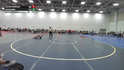 75 lbs Rr Rnd 1 - Colton Praetsch, Iron Faith Black - EL vs Lucas Gush, PA Crusaders - EL