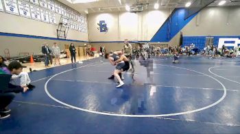 160 lbs Cons. Semi - Tauailapalapa Rodriugez, West Jordan vs Sawyer Harker, Charger Wrestling Club