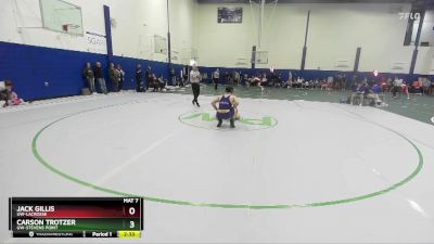 174 lbs Quarterfinal - Jack Gillis, UW-LaCrosse vs Carson Trotzer, UW-Stevens Point