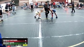 58 lbs Round 2 (4 Team) - Bradley Crowe, Team Palmeto vs Nicholas VanTuinen, Ares Red