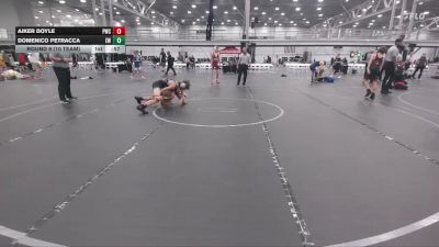 120 lbs Round 9 (10 Team) - Aiker Doyle, Pride WC vs Domenico Petracca, Edge Wrestling