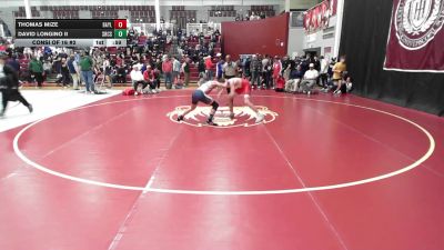 138 lbs Consi Of 16 #2 - Thomas Mize, Baylor School vs David Longino II, Strong Rock Christian