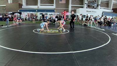 100 lbs Champ. Round 2 - David McClurg, California vs Korvin Bayles, Utah