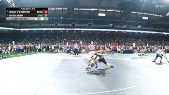 D1-144 lbs Cons. Round 1 - Logan O`Connors, Westland John Glenn vs Lucas Abro, Utica