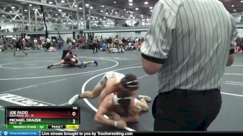 182 lbs Round 1 (10 Team) - Joe Fazio, Gold Medal WC vs Michael Drazek, Pro X